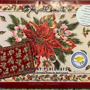 April Cornell everyday placemats - Christmas